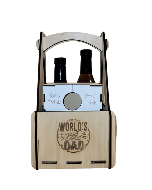 Father's Day Small Caddy for Game Night